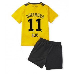 Borussia Dortmund Marco Reus #11 kläder Barn 2022-23 Hemmatröja Kortärmad (+ korta byxor)